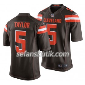 Cleveland Browns Tröjor Tyrod Taylor 5 Nike Brun - Herr